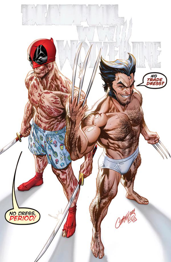 Deadpool & Wolverine: WWIII [Campbell Virgin] #1 (2024) Comic Books Deadpool & Wolverine: WWIII