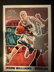 Jason Williams #164 Basketball Cards 2003 Fleer Tradition Prices