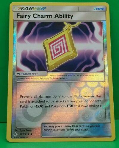 Fairy Charm Ability [Reverse Holo] #171 Pokemon Unbroken Bonds