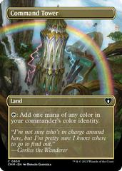 Command Tower [Borderless Foil] Magic Commander Masters Prices