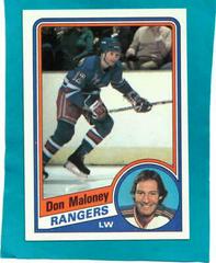 Don Maloney Hockey Cards 1984 Topps Prices