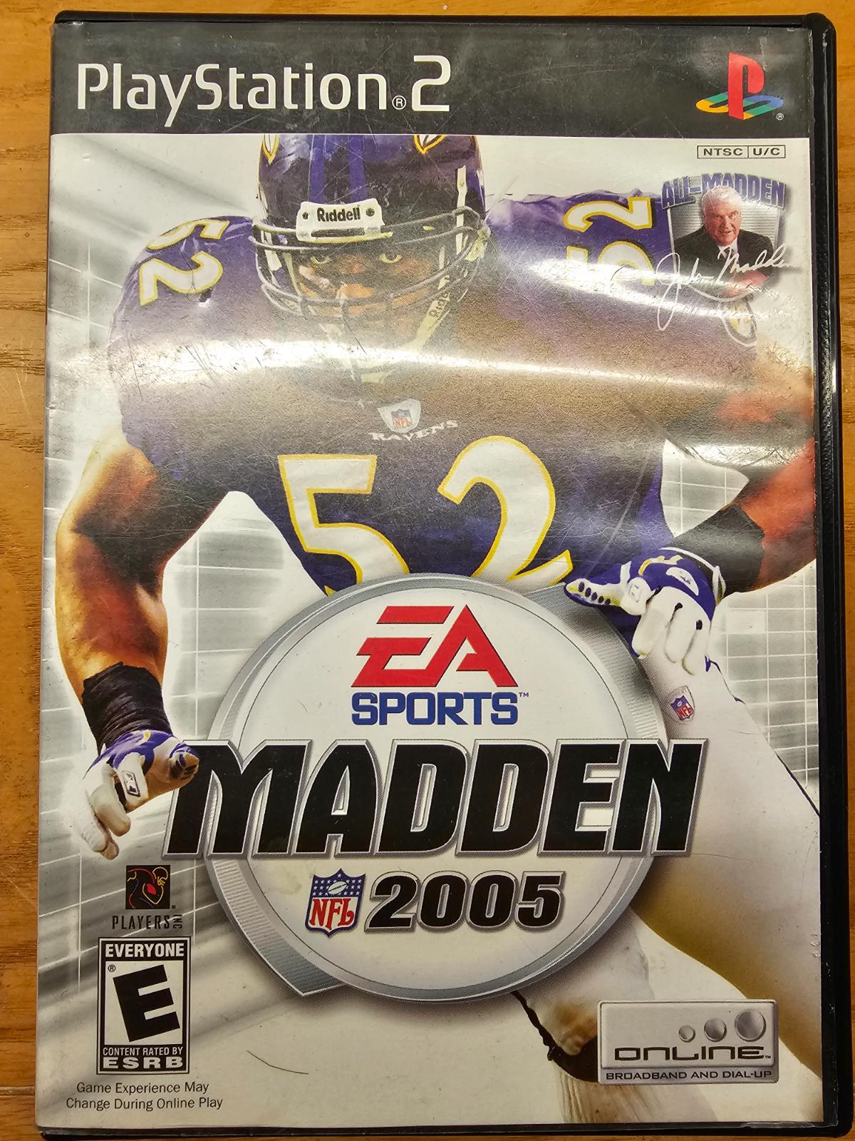 Madden 2005 | Item, Box, and Manual | Playstation 2