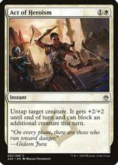 Act of Heroism [Foil] Magic Masters 25 Prices