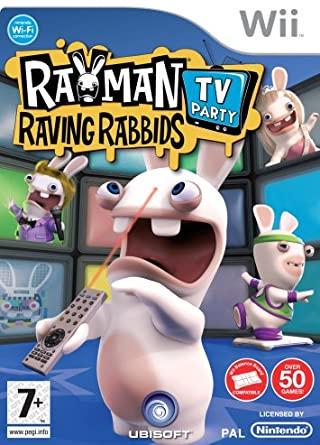 Rayman Raving Rabbids TV Party Cover Art