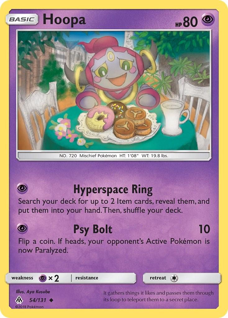 Hoopa #54 Pokemon Forbidden Light