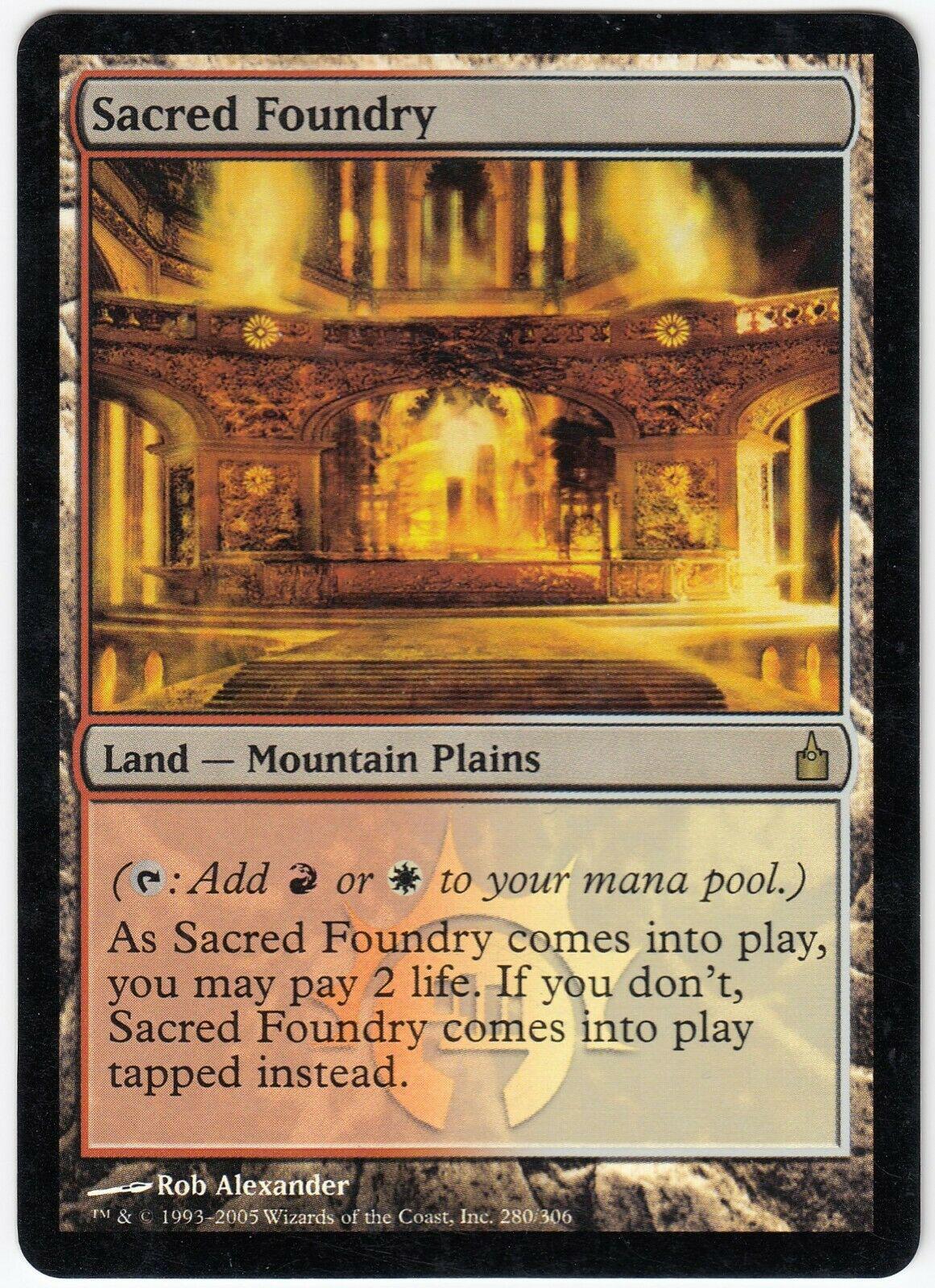 Sacred Foundry [Foil] Prices | Magic Ravnica | Magic Cards