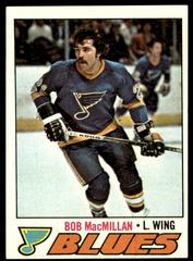 Bob MacMillan #141 Hockey Cards 1977 Topps Prices