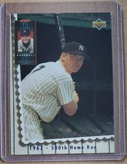 Mickey Mantle [1967 500th Home Run] Baseball Cards 1994 Upper Deck Mantle Heroes Prices