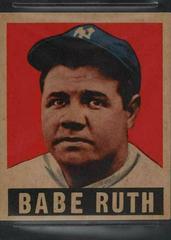 Babe Ruth Baseball Cards 1948 Leaf Prices