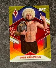 Khabib Nurmagomedov [Gold] Ufc Cards 2022 Panini Chronicles UFC Prices