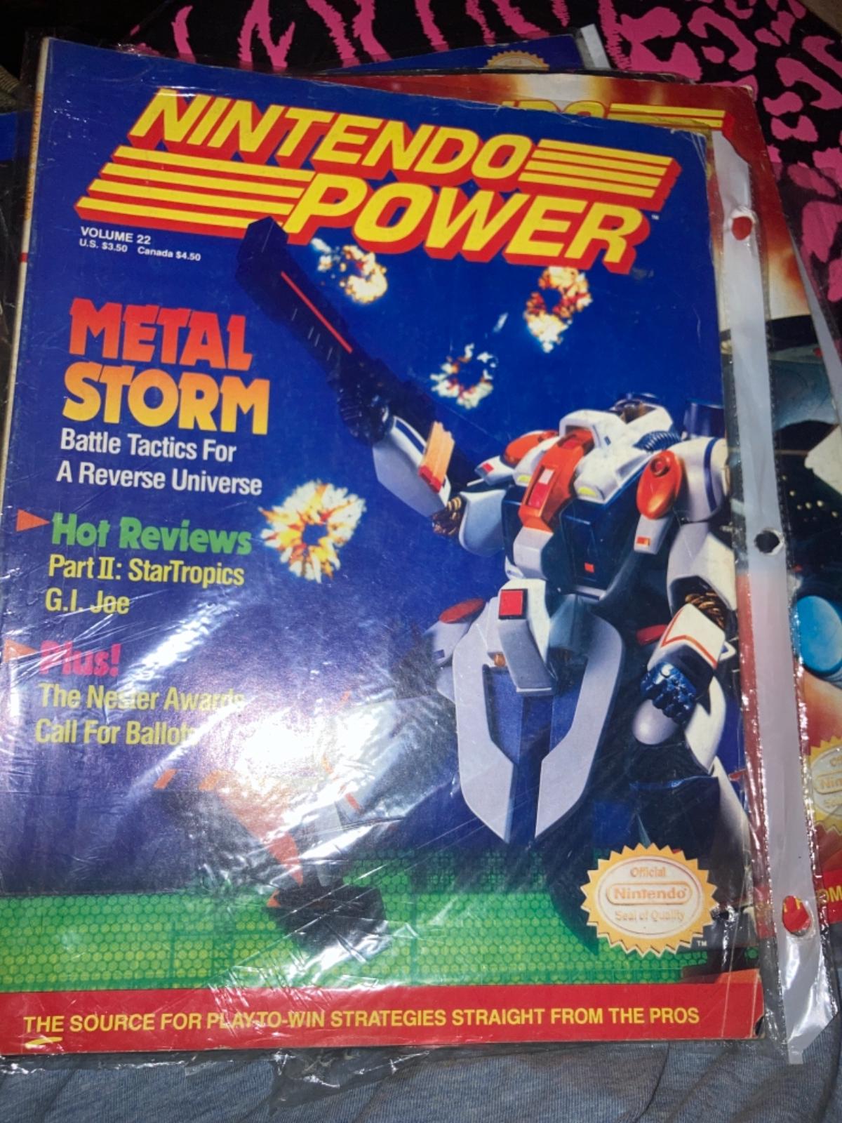 [Volume 22] Metal Storm Item only Nintendo Power