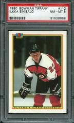 Ilkka Sinisalo #112 Hockey Cards 1990 Bowman Tiffany Prices
