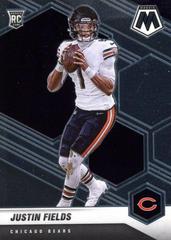 Justin Fields #304 Football Cards 2021 Panini Mosaic Prices