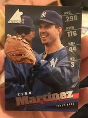 Tino Martinez #77 Baseball Cards 1998 Pinnacle Inside Prices