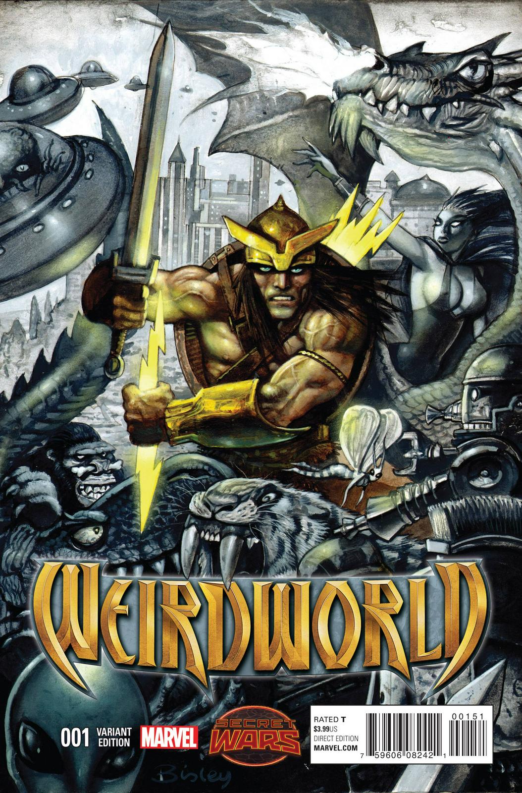 Weirdworld [Bisley] #1 (2015) Comic Books Weirdworld