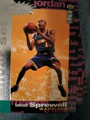 Latrell sprewell #C26 Basketball Cards 1995 Collector's Choice Crash the Game Scoring Prices