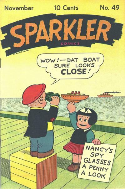 Sparkler Comics #1 (1945) Comic Books Sparkler Comics