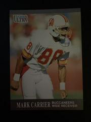Mark Carrier Football Cards 1991 Ultra Prices