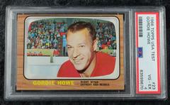 Gordie Howe Hockey Cards 1966 Topps USA Test Prices