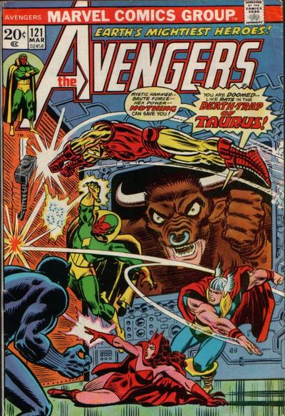 Avengers #121 (1974) Comic Books Avengers