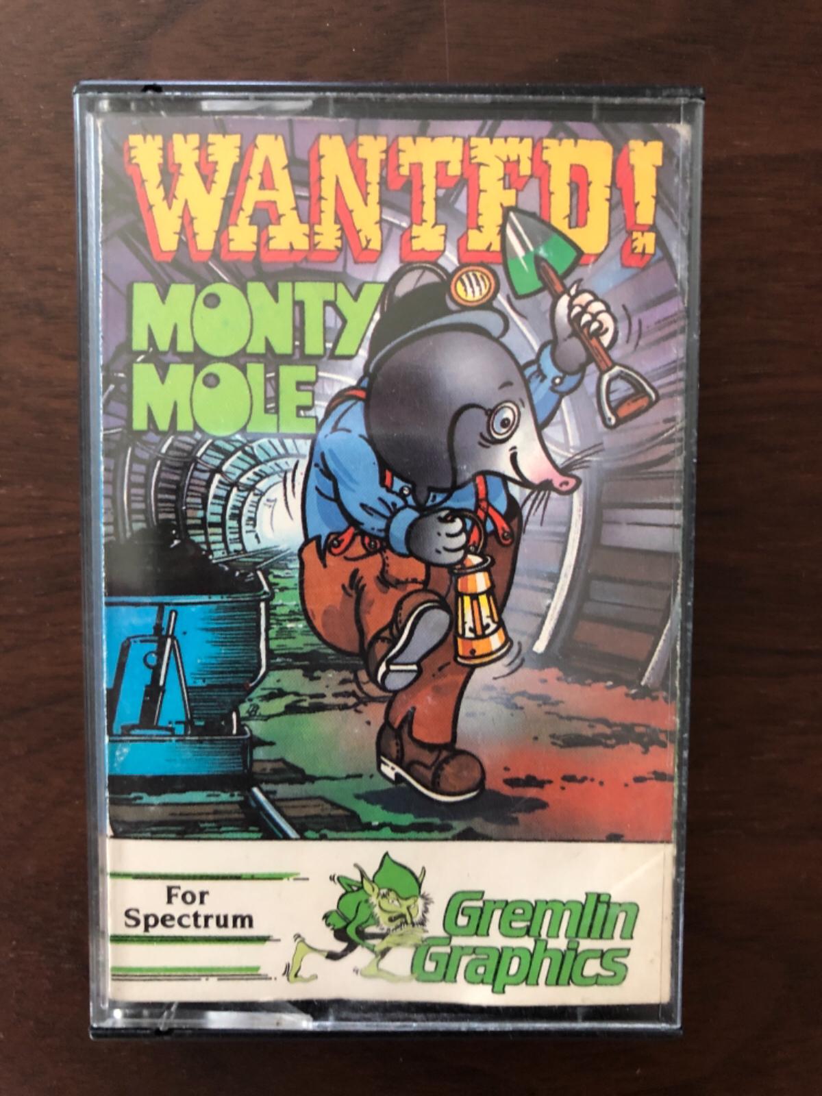 Wanted: Monty Mole ZX Spectrum