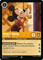 Mickey Mouse - Friendly Face [Foil] #13 Lorcana Rise of the Floodborn Prices