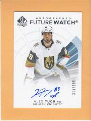 Alex Tuch [Future Watch Autograph] Hockey Cards 2017 SP Authentic Prices