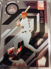 Larry walker #134 Baseball Cards 2005 Donruss Elite Prices