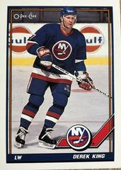 Derek King #455 Hockey Cards 1991 O-Pee-Chee Prices