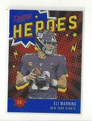 Eli Manning [Xtra Points Blue] Football Cards 2020 Panini Prestige Heroes Prices