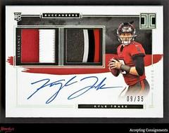 Kyle Trask [Helmet, Patch Autograph Nameplate] #107 Football Cards 2021 Panini Impeccable Prices