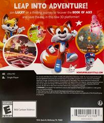 Back Cover | New Super Lucky's Tale Xbox One
