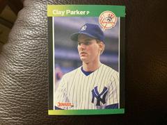 Clay Parker #164 Baseball Cards 1989 Donruss Baseball's Best Prices