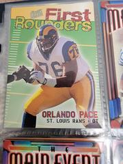 Orlando Pace #6 Football Cards 1997 Ultra First Rounders Prices