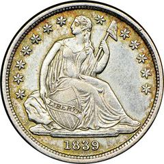 1839 O Coins Seated Liberty Dime Prices