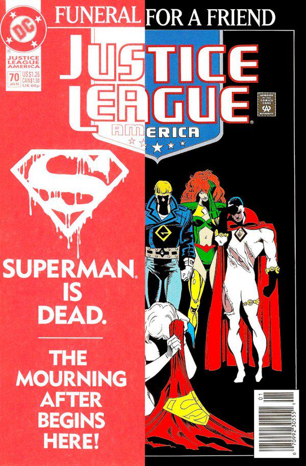 Justice League Of America Newsstand 70 1993 Prices Justice League Of America Series 3255