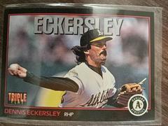 Dennis eckersley #9 Baseball Cards 1993 Panini Donruss Triple Play Prices