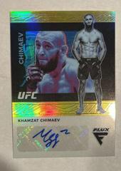 Khamzat Chimaev [Gold] Ufc Cards 2022 Panini Chronicles UFC Flux Autographs Prices