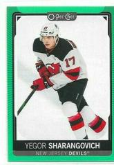 Yegor Sharangovich [Neon Green] #332 Hockey Cards 2021 O Pee Chee Prices