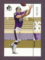 Todd Heap [Gold] Football Cards 2001 SP Authentic Prices