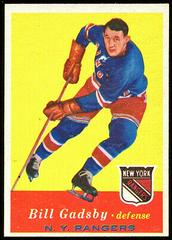 Bill Gadsby Hockey Cards 1957 Topps Prices