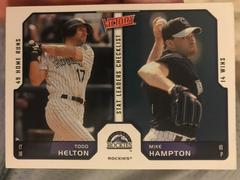 T. Helton, M. Hampton [Stat Leaders Checklist] #490 Baseball Cards 2002 Upper Deck Victory Prices