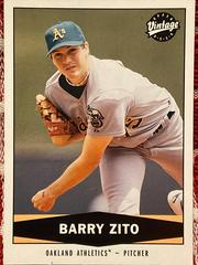 Barry Zito Baseball Cards 2004 Upper Deck Vintage Prices