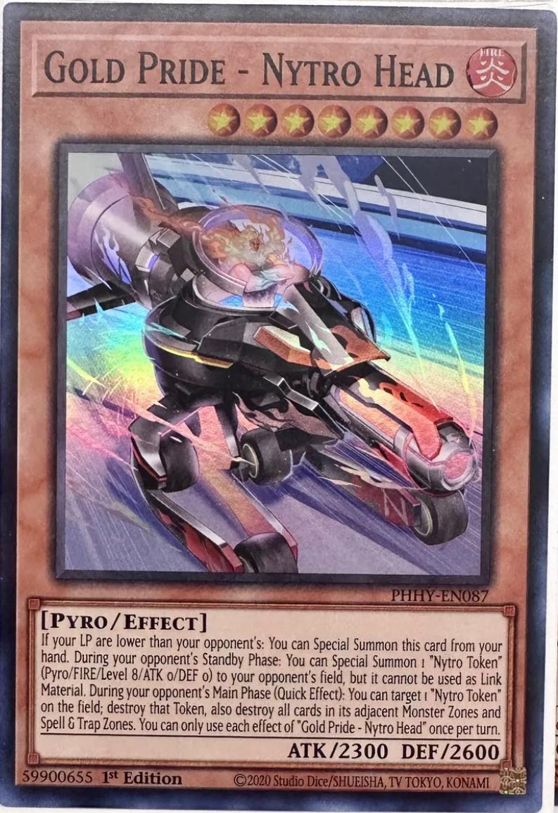 Gold Pride - Nytro Head PHHY-EN087 YuGiOh Photon Hypernova