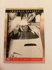 Johnnie Parsons [All time great] #58 Racing Cards 1992 All World Prices