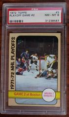 Playoff Game #2 Hockey Cards 1972 Topps Prices