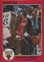 Michael Jordan Basketball Cards 1985 Star Team Supers 5×7 Prices