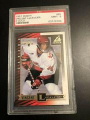 Vincent Lecavalier [Z Gold] #95 Hockey Cards 1997 Zenith Prices