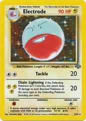 Pokemon Base Set 2 Rare Card #25/130 Electrode 