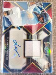Junior Caminero [Tri-Color Prizm] Baseball Cards 2023 Panini Select Rookie Jersey Autographs Prices